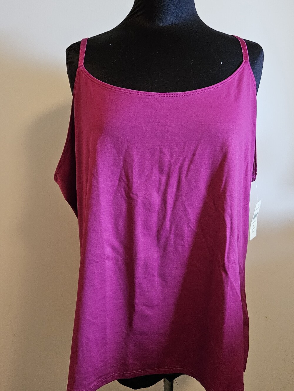 Coldwater Creek Magenta Tank Top Camisole 2X 20-22 NWT